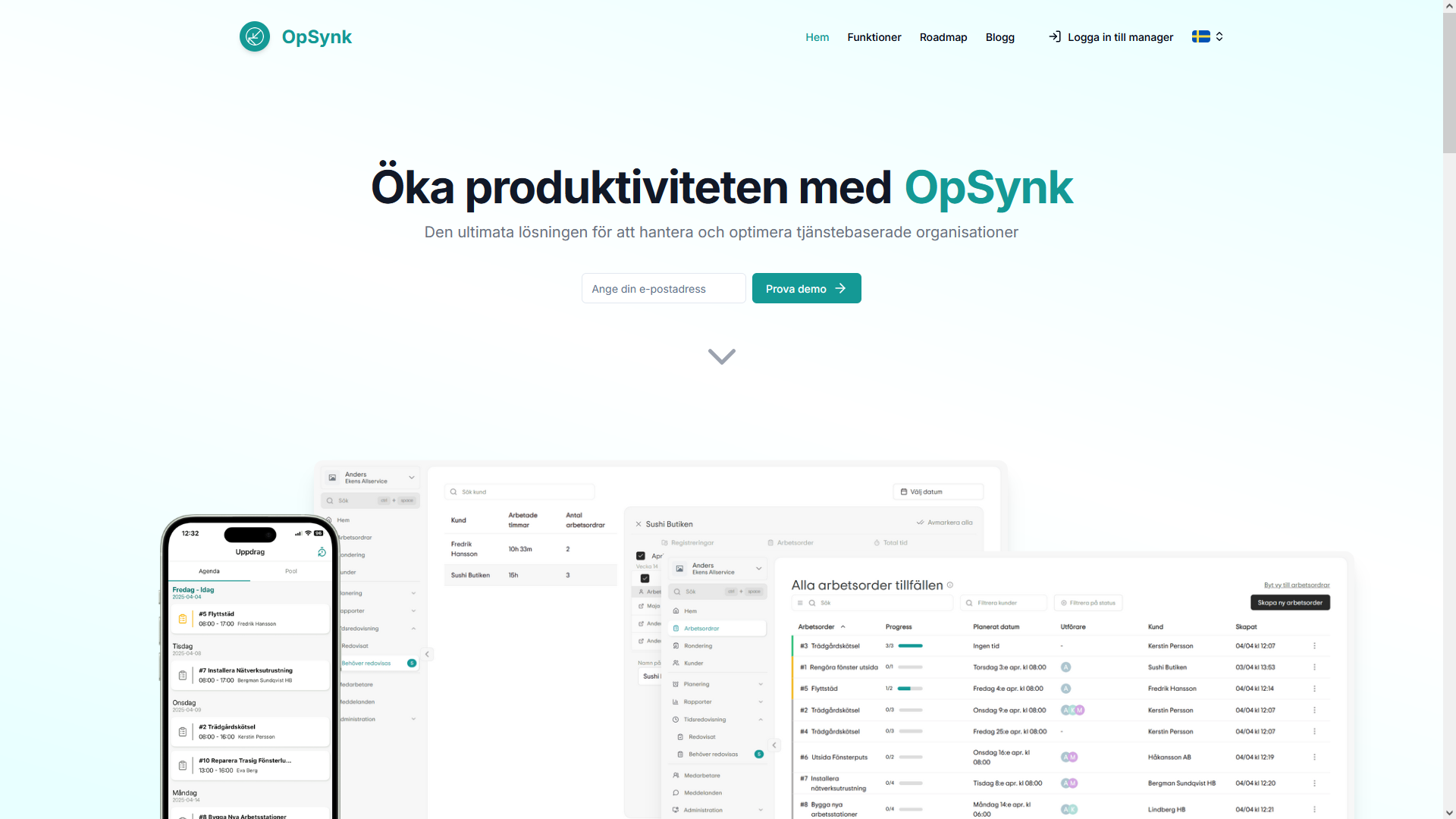 OpSynk Platform